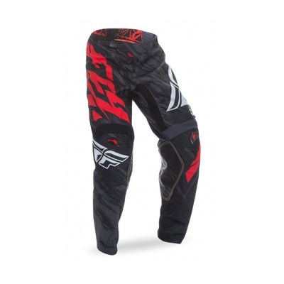 Fly Racing 2017 Kinetic Relapse Pants-Black/Red