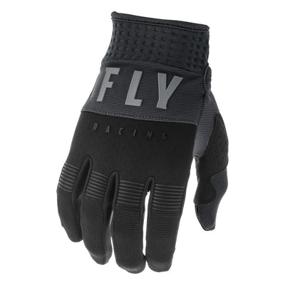 Fly Racing F-16 BMX Race Gloves-Black/Grey