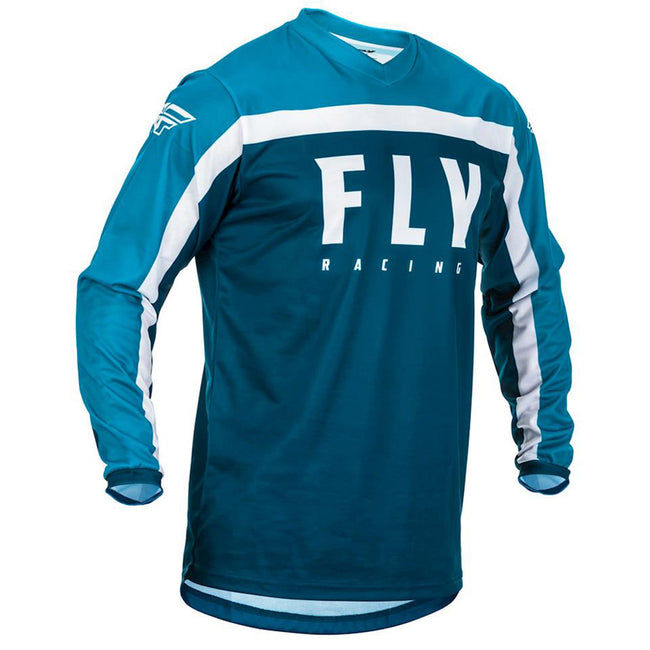 Fly Racing F-16 BMX Race Jersey-Navy/Blue/White - 1