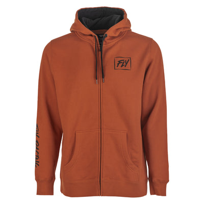 Fly Racing 2022 Lite Hoodie-Rust