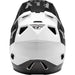 Fly Racing Rayce BMX Race Helmet-Black/White - 3