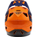 Fly Racing Rayce BMX Race Helmet-Navy/Orange/Red - 3