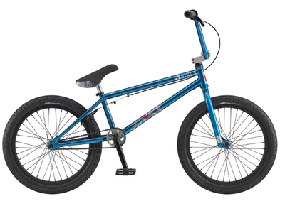 GT BK Team 20.75"TT BMX Bike-Blue