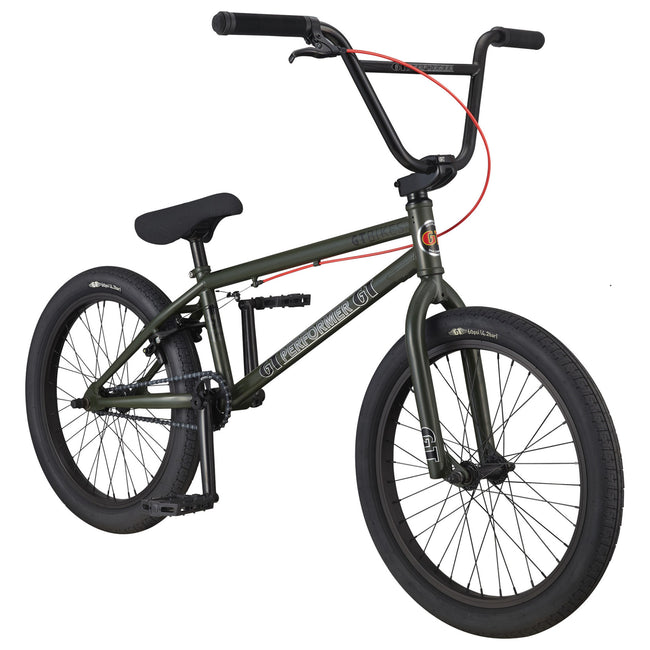 GT Performer Conway 21&quot;TT BMX Freestyle Bike-Green - 2