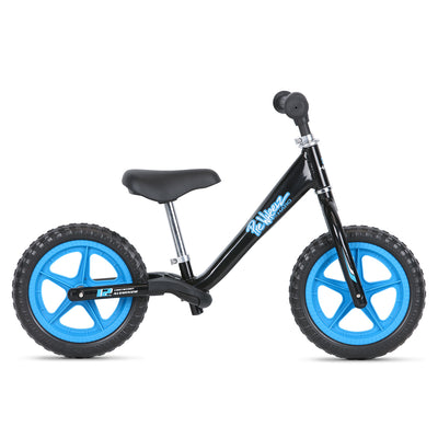 Haro Prewheelz 12" BMX Balance Bike-Black Annodized