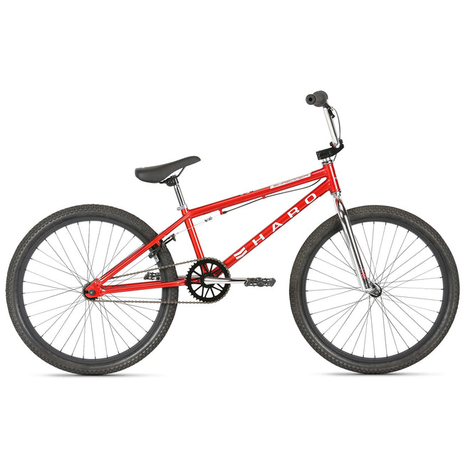 Haro Shredder Pro 24&quot; BMX Freestyle Bike-Red - 1