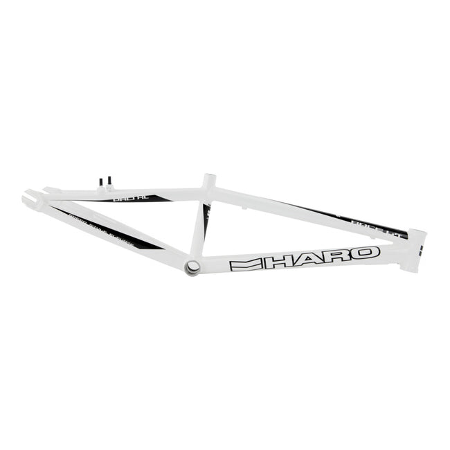 Haro Race Lite BMX Race Frame-White Pro XL - 1