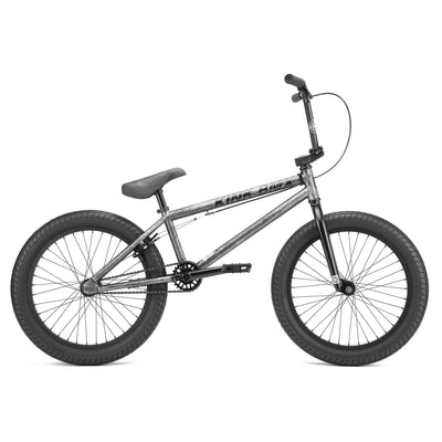 Kink Curb 20"TT BMX Freestyle Bike-Matte Brushed Silver