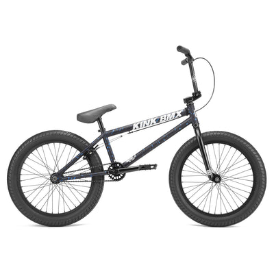 Kink Curb 20"TT BMX Freestyle Bike-Matte Blood Blue