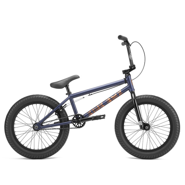 Kink Kicker 18&quot; BMX Freestyle Bike-Matte Midnight Blue - 1