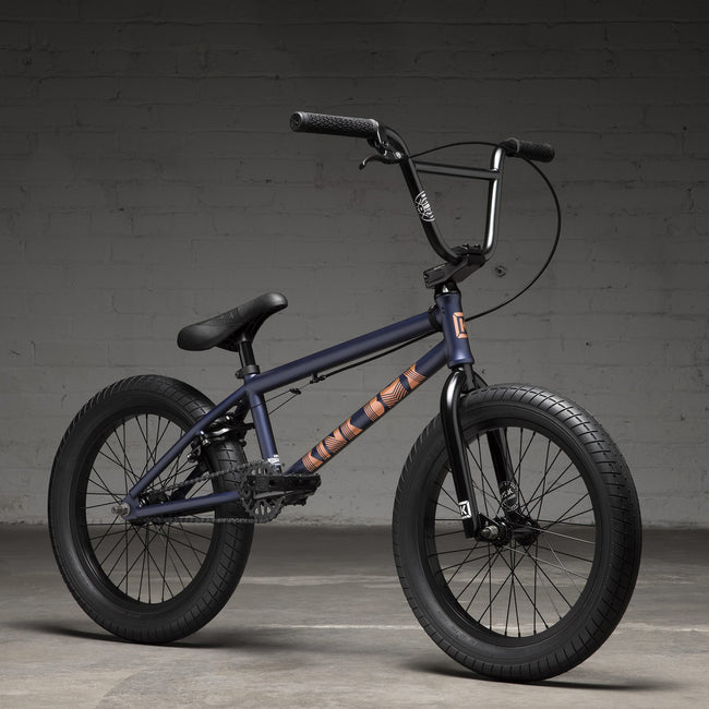 Kink Kicker 18&quot; BMX Freestyle Bike-Matte Midnight Blue - 8