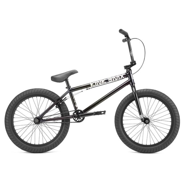 Kink Launch 20.25&quot;TT BMX Freestyle Bike-Gloss Iridescent Black - 1