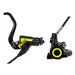 Magura MT8 SL FM Hydraulic Disc Brake and Lever-Black/Yellow - 1