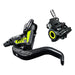 Magura MT8 SL FM Hydraulic Disc Brake and Lever-Black/Yellow - 2