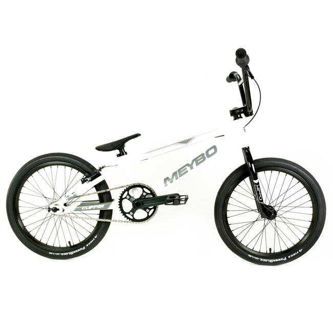 Meybo Clipper Pro BMX Race Bike-White/Grey/Black - 1