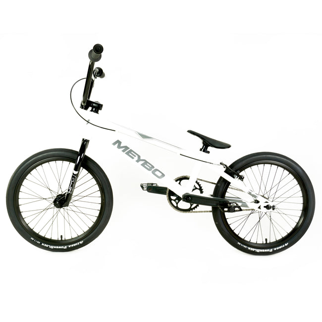 Meybo Clipper Pro BMX Race Bike-White/Grey/Black - 2