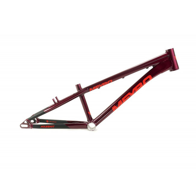 Meybo Holeshot Alloy BMX Race Frame-Maroon/Red/Black - 1