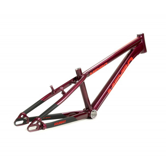 Meybo Holeshot Alloy BMX Race Frame-Maroon/Red/Black - 3