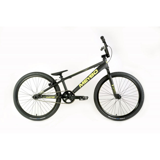 Meybo Clipper Pro Cruiser 24&quot; BMX Race Bike-Matte Black/Matte Lime/Matte Grey - 1