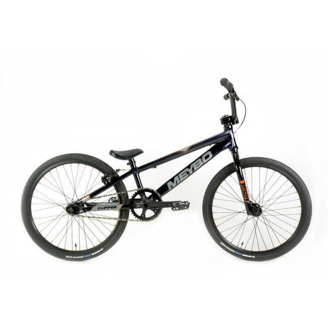 Meybo Clipper Expert BMX Race Bike-Dark Blue/Grey/Orange - 1