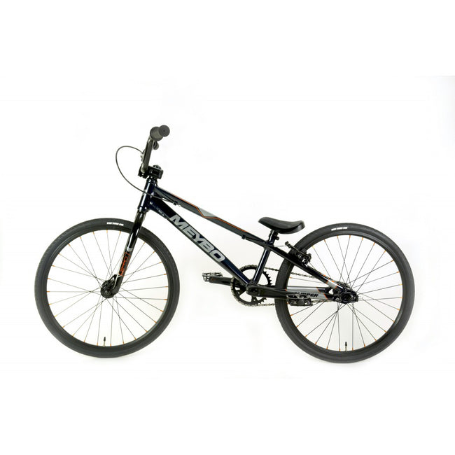 Meybo Clipper Junior BMX Race Bike-Dark Blue/Grey/Orange - 2