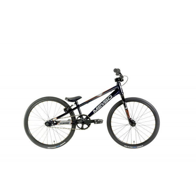 Meybo Clipper Mini BMX Race Bike-Dark Blue/Grey/Orange - 1