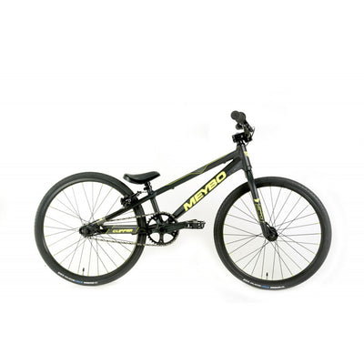 Meybo Clipper Mini BMX Race Bike-Matte Black/Matte Lime/Matte Grey