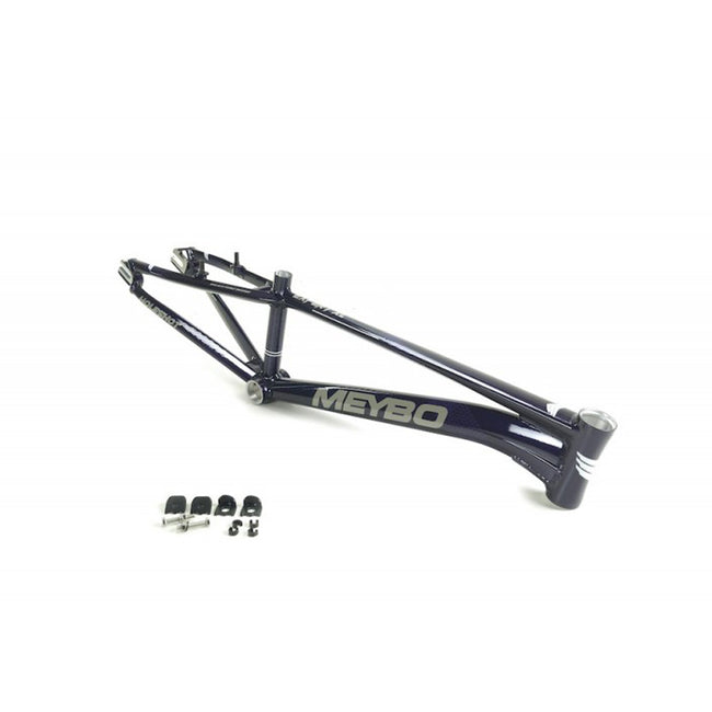 Meybo Holeshot Alloy BMX Race Frame-Purple/Grey/White - 3