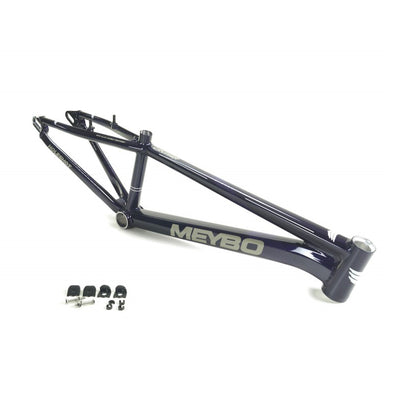 Meybo Holeshot Alloy BMX Race Frame-Purple/Grey/White