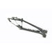 Meybo Holeshot Alloy BMX Race Frame-Black/White/Grey - 1