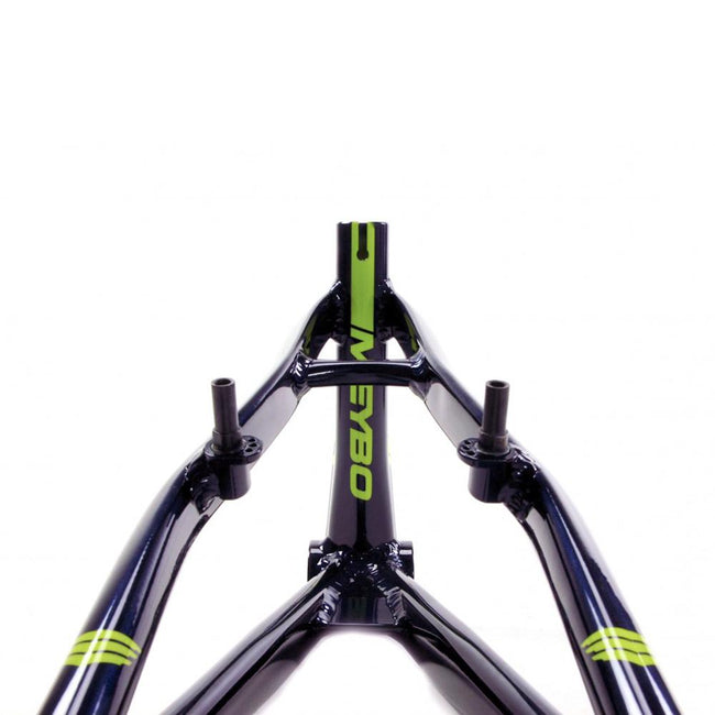 Meybo Holeshot Alloy BMX Race Frame-Navy/Lime - 4