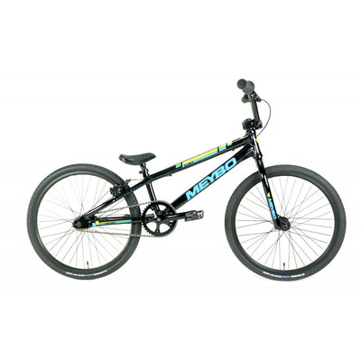 Meybo TLNT Expert BMX Race Bike-Black/Cyan/Apple