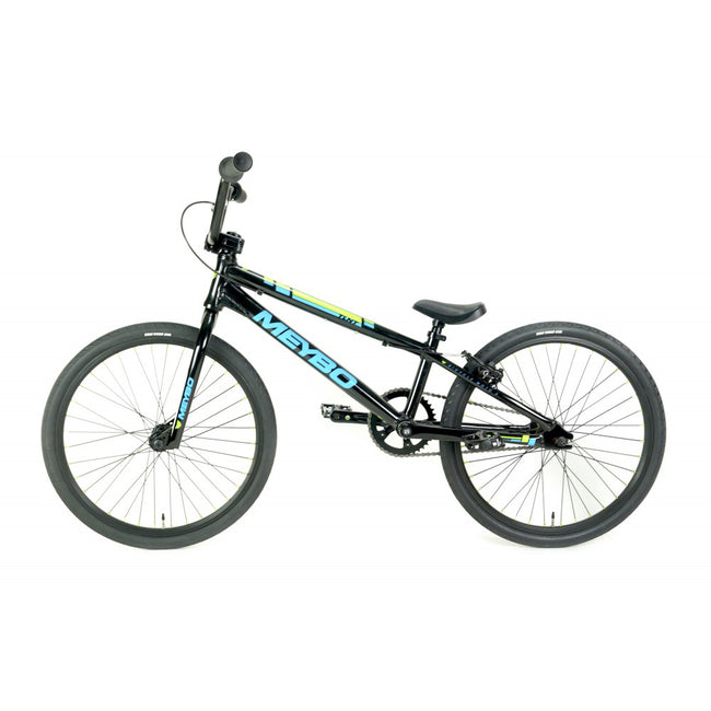 Meybo TLNT Expert BMX Race Bike-Black/Cyan/Apple - 2