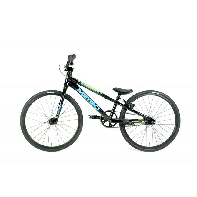 Meybo TLNT Mini BMX Race Bike-Black/Cyan/Apple - 2