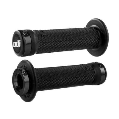 ODI Ruffian Flanged Lock-On Grips-Black