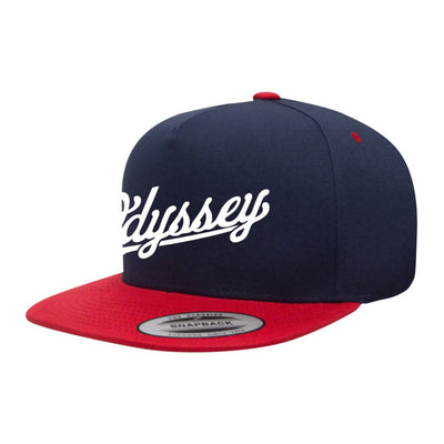 Odyssey x QBP BMX Slugger Hat-Red/Navy-Adult