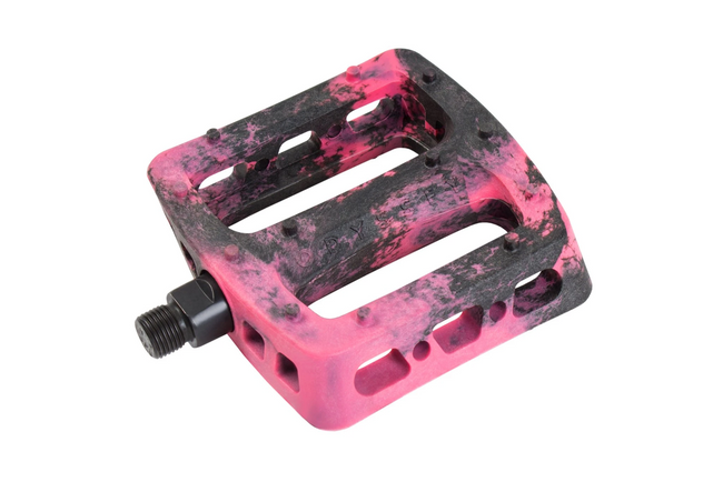 Odyssey Twisted Pro PC Pedals-Ltd Ed Black/Pink Swirl - 6