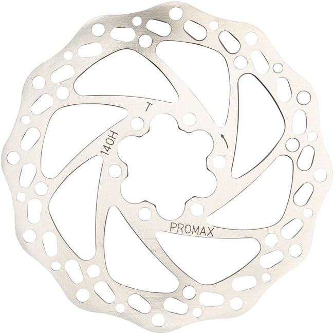 Promax S1 Sport 6-Bolt BMX Disc Brake Rotor-140mm - 1