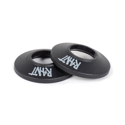 Rant Party Plastic Front Hub Guard Pair-Black