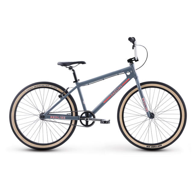 Redline SQB-26 26&quot; BMX Freestyle Bike-Grey Gloss - 1