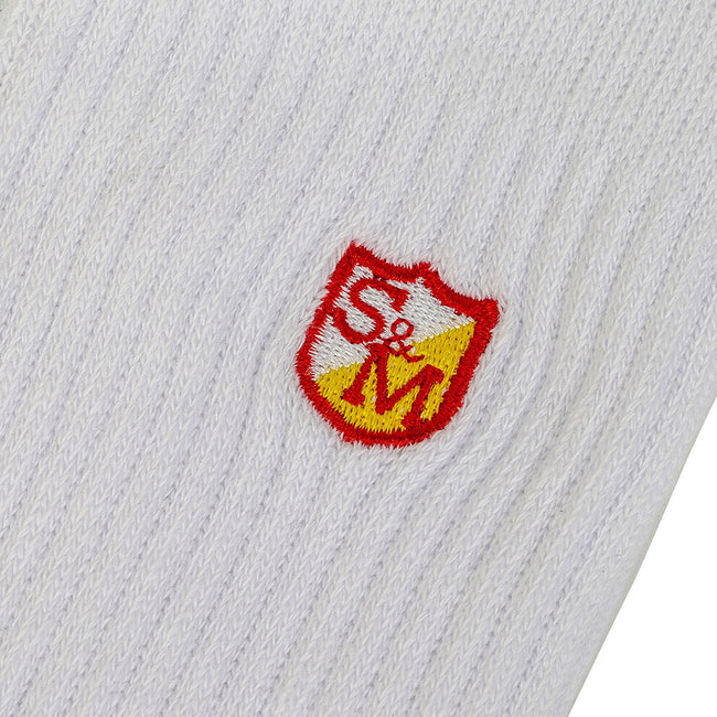 S&amp;M Block Sock-White - 2