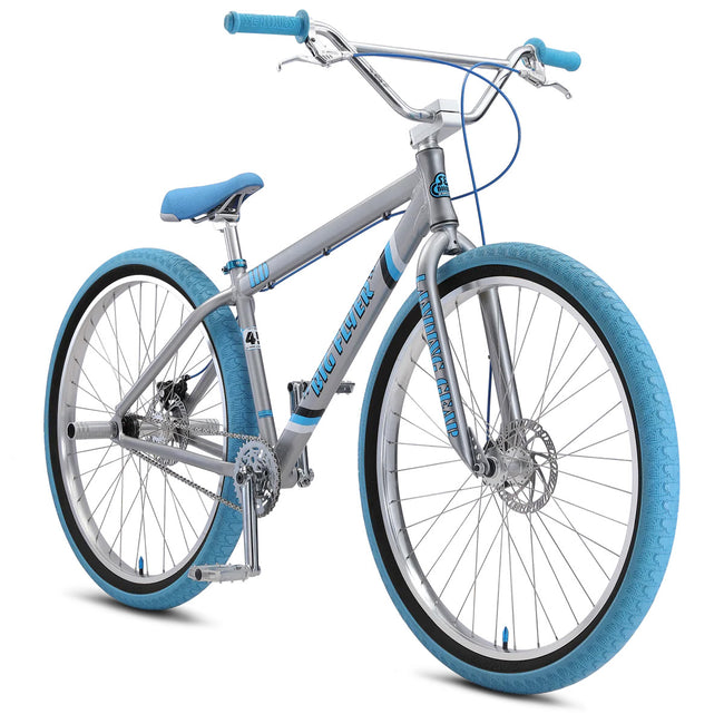 SE Bikes Big Flyer 29&quot; BMX Freestyle Bike-High Def Silver - 2