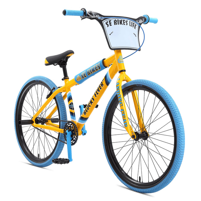 SE Bikes Blocks Flyer 26&quot; Bike-Yellow - 2