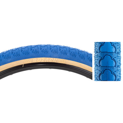 SE Bikes Bozack BMX Tire-Wire-Blue/Tan-29x2.40"