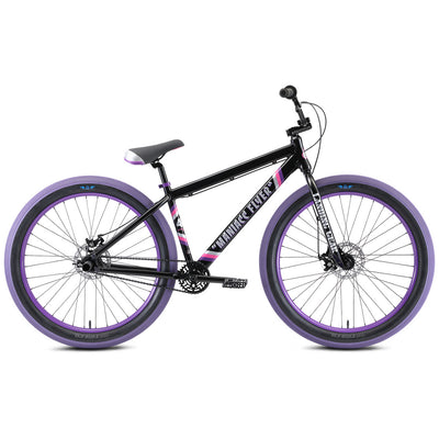 SE Bikes Maniacc Flyer 27.5+" BMX Freestyle Bike-Midnight Black