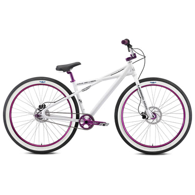 SE Bikes Monster Quad 29+" BMX Freestyle Bike-Arctic White