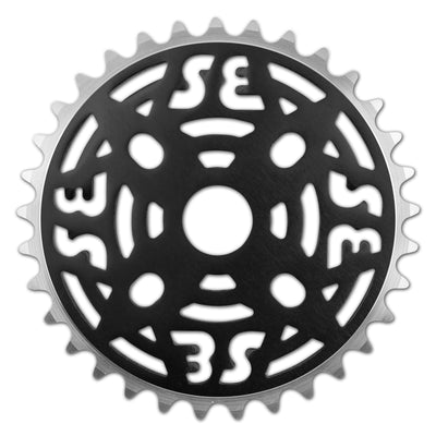 SE Bikes One Piece Alloy Sprocket-Ano Black