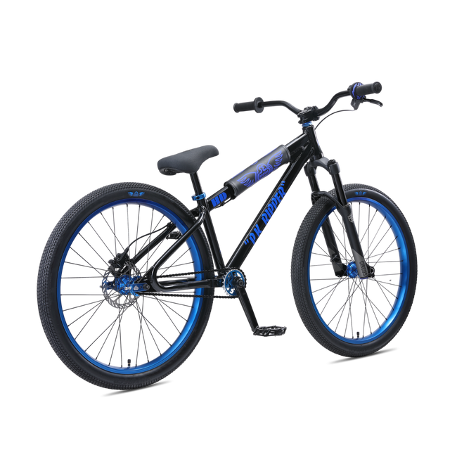 SE Racing DJ Ripper HD 26&quot; BMX Bike-Black/Blue - 3