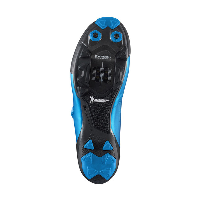 Shimano 2020 S-Phyre XC-9 Clipless Shoes-Blue - 4