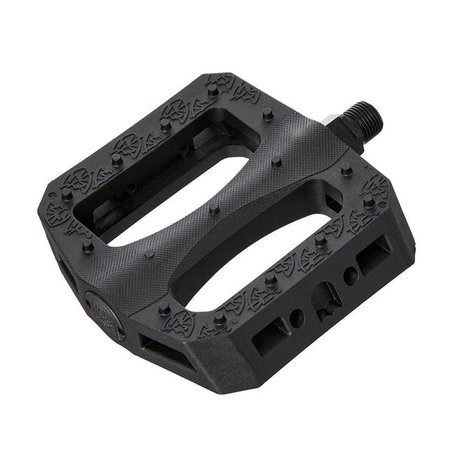 S&amp;M Hoder BTM Platform Pedals-Black - 1